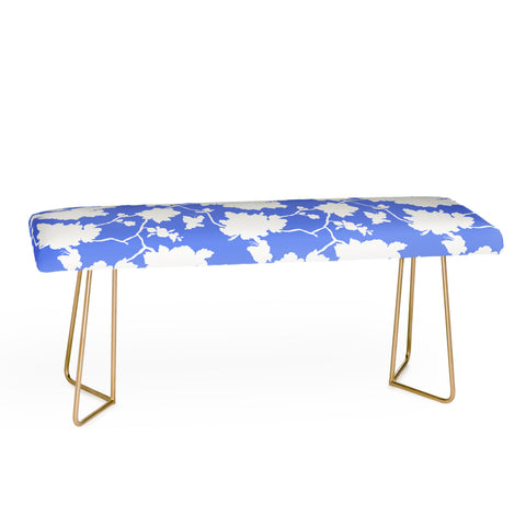 Jacqueline Maldonado Chinoserie Silhouette Blue Bench