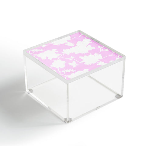 Jacqueline Maldonado Chinoserie Silhouette Blush Acrylic Box
