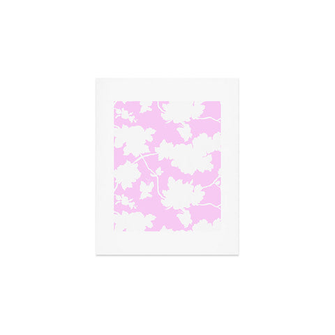 Jacqueline Maldonado Chinoserie Silhouette Blush Art Print