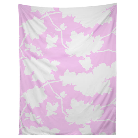 Jacqueline Maldonado Chinoserie Silhouette Blush Tapestry