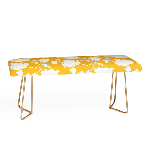 Jacqueline Maldonado Chinoserie Silhouette Yellow Bench