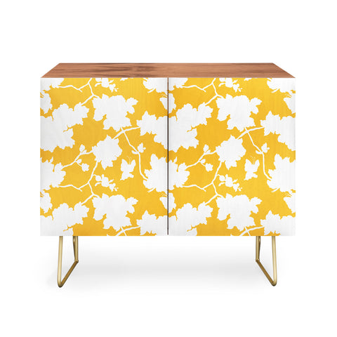 Jacqueline Maldonado Chinoserie Silhouette Yellow Credenza