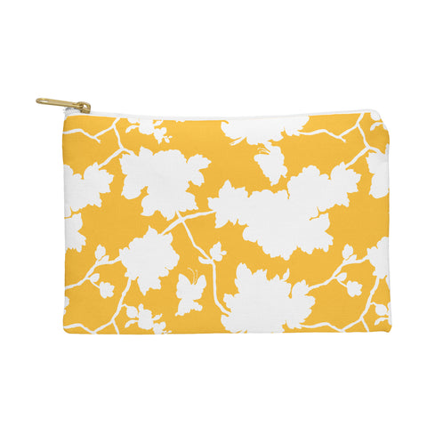 Jacqueline Maldonado Chinoserie Silhouette Yellow Pouch