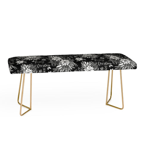 Jacqueline Maldonado Christmas Chalkboard Bench