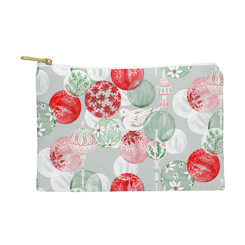 Jacqueline Maldonado Christmas Dove Ornaments Pouch