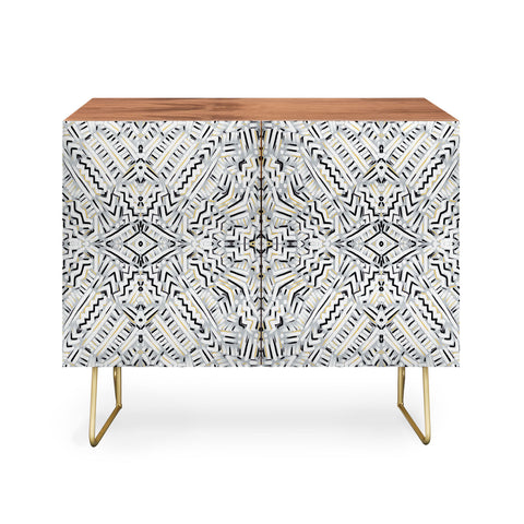 Jacqueline Maldonado Clandestine Black White Gold Credenza