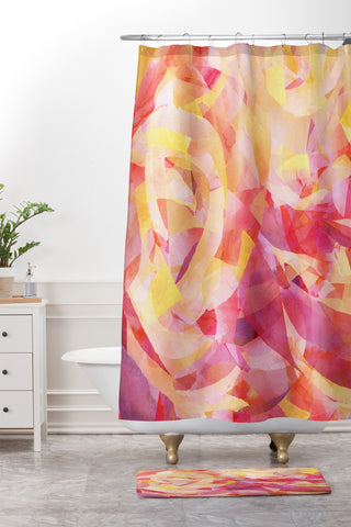 Jacqueline Maldonado Concentric Shower Curtain And Mat