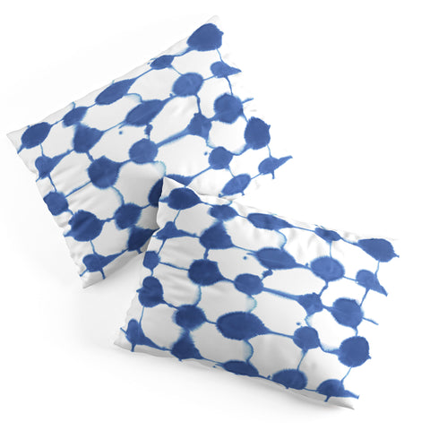 Jacqueline Maldonado Connect Dots Blue Pillow Shams