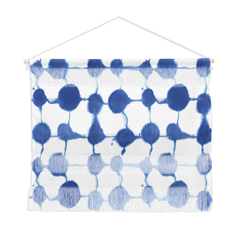 Jacqueline Maldonado Connect Dots Blue Wall Hanging Landscape