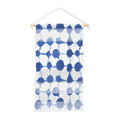 Jacqueline Maldonado Connect Dots Blue Wall Hanging Portrait