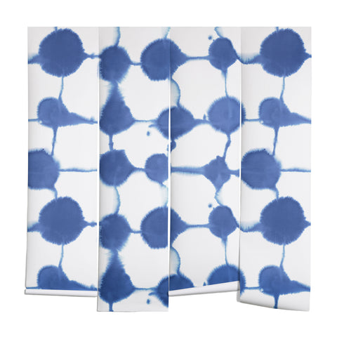 Jacqueline Maldonado Connect Dots Blue Wall Mural