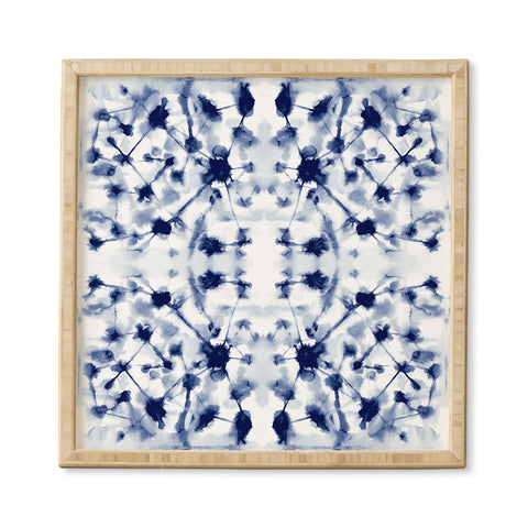 Jacqueline Maldonado Cosmic Connections Blue Framed Wall Art