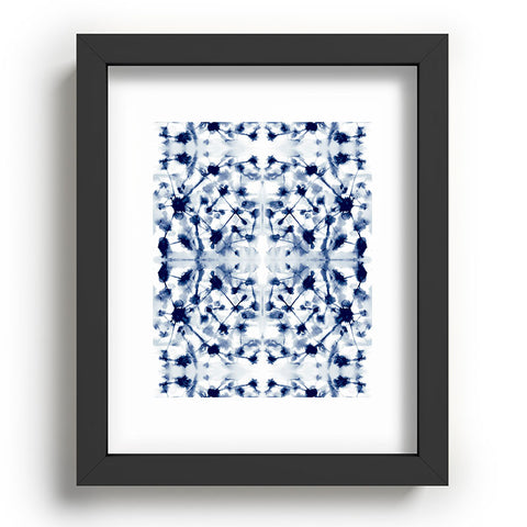 Jacqueline Maldonado Cosmic Connections Blue Recessed Framing Rectangle