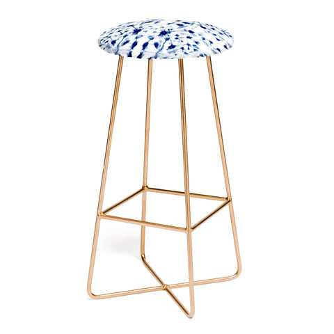Jacqueline Maldonado Cosmic Connections Blue Bar Stool