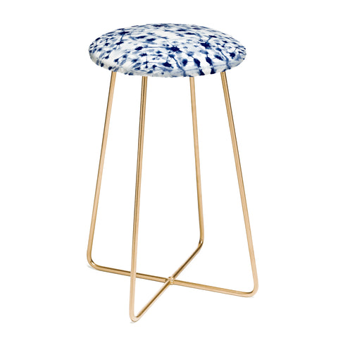 Jacqueline Maldonado Cosmic Connections Blue Counter Stool