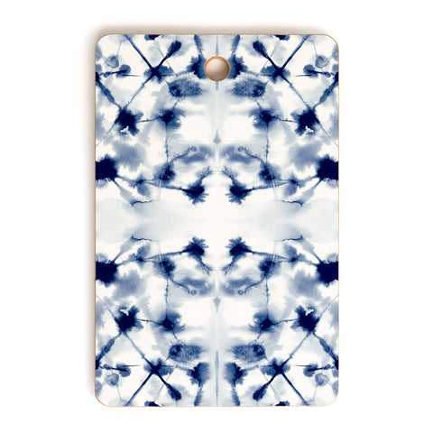 Jacqueline Maldonado Cosmic Connections Blue Cutting Board Rectangle