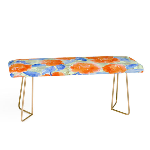 Jacqueline Maldonado Cottage Peonies Bench