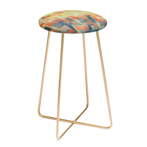 Jacqueline Maldonado Cubism Dream Counter Stool