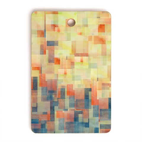 Jacqueline Maldonado Cubism Dream Cutting Board Rectangle