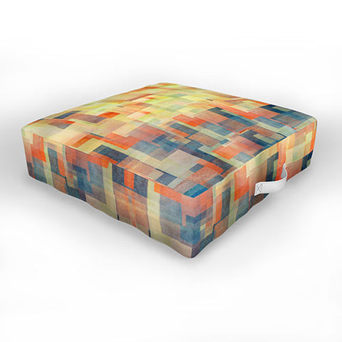 Jacqueline Maldonado Cubism Dream Outdoor Floor Cushion
