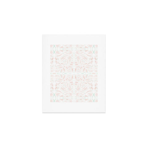 Jacqueline Maldonado Curve Blush Green Art Print
