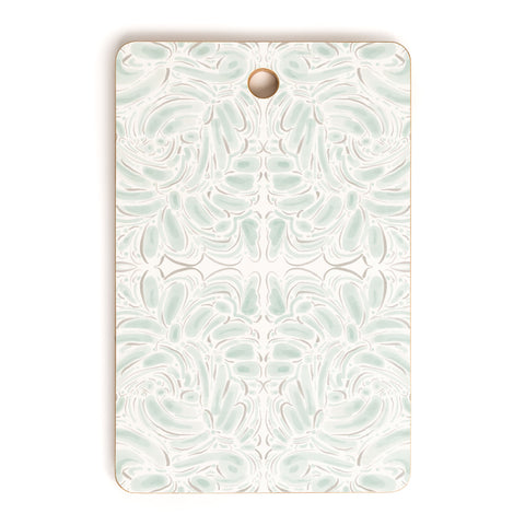 Jacqueline Maldonado Curve Sage Taupe Cutting Board Rectangle