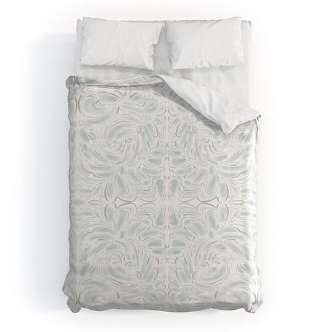 Jacqueline Maldonado Curve Sage Taupe Duvet Cover
