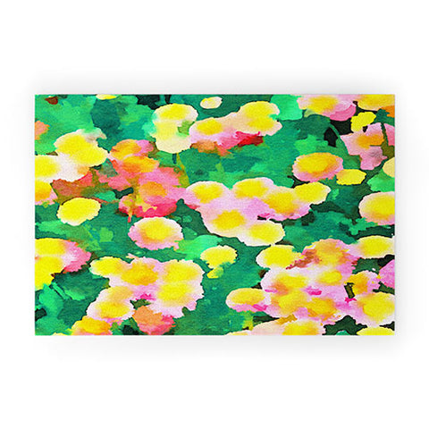 Jacqueline Maldonado Daisy Patch Welcome Mat