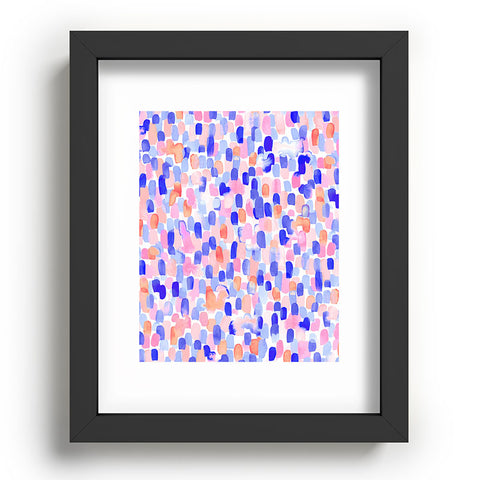 Jacqueline Maldonado Delight Blue Orange Recessed Framing Rectangle
