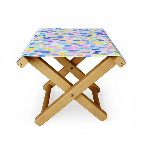 Jacqueline Maldonado Delight Pastel Folding Stool