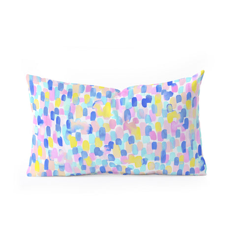 Jacqueline Maldonado Delight Pastel Oblong Throw Pillow