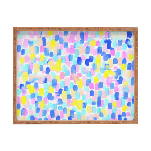 Jacqueline Maldonado Delight Pastel Rectangular Tray