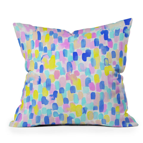 Jacqueline Maldonado Delight Pastel Throw Pillow