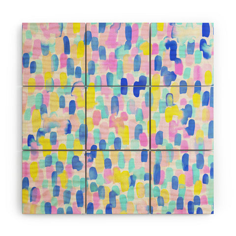 Jacqueline Maldonado Delight Pastel Wood Wall Mural