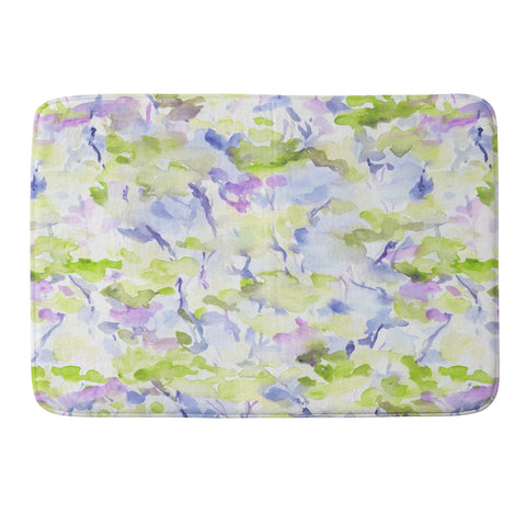 Jacqueline Maldonado Divine Feminine Green Memory Foam Bath Mat