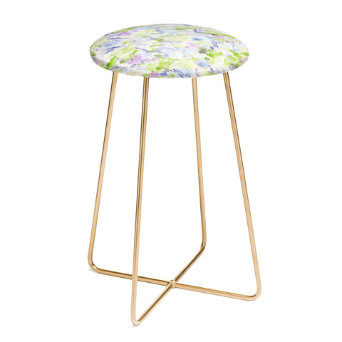 Jacqueline Maldonado Divine Feminine Green Counter Stool