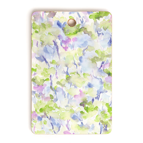Jacqueline Maldonado Divine Feminine Green Cutting Board Rectangle