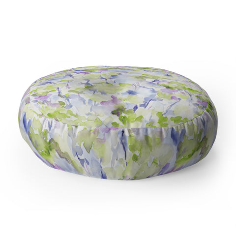 Jacqueline Maldonado Divine Feminine Green Floor Pillow Round