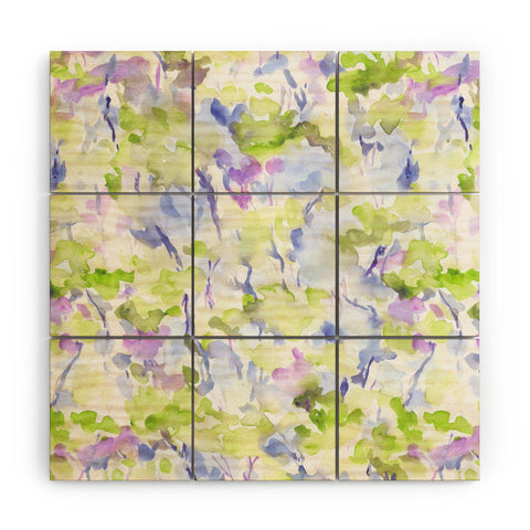 Jacqueline Maldonado Divine Feminine Green Wood Wall Mural