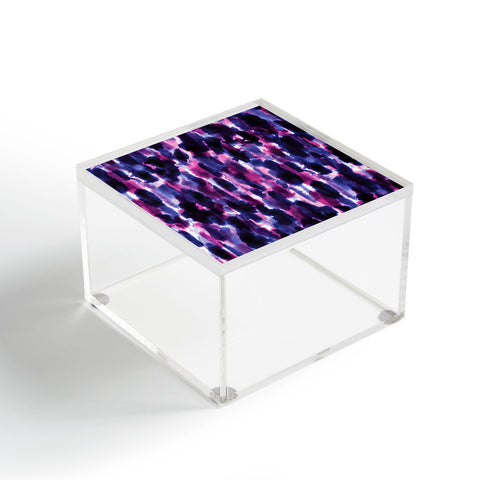 Jacqueline Maldonado Downpour Purple Acrylic Box