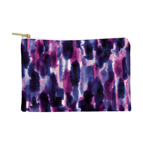 Jacqueline Maldonado Downpour Purple Pouch