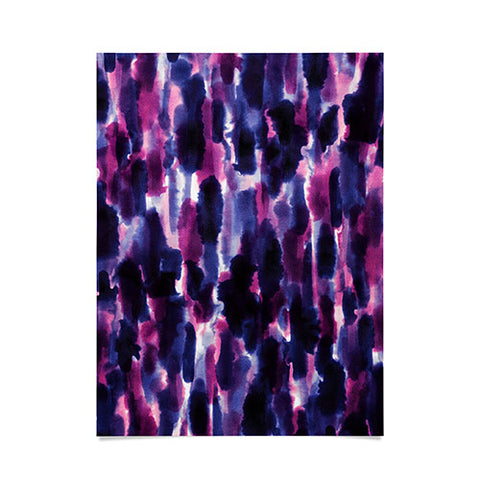 Jacqueline Maldonado Downpour Purple Poster