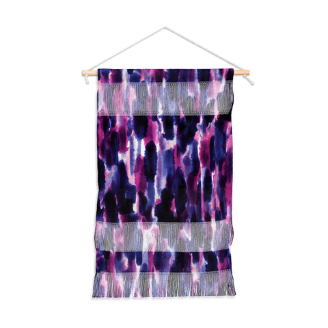 Jacqueline Maldonado Downpour Purple Wall Hanging Portrait