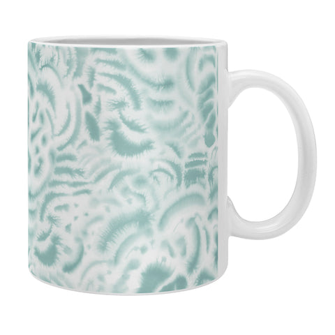 Jacqueline Maldonado Dye Curves Blue Surf Coffee Mug