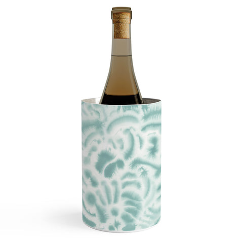 Jacqueline Maldonado Dye Curves Blue Surf Wine Chiller