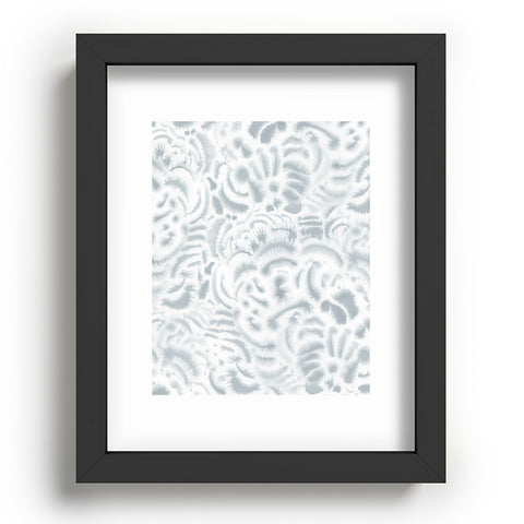 Jacqueline Maldonado Dye Curves Grey Recessed Framing Rectangle