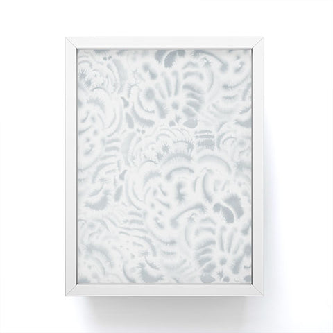 Jacqueline Maldonado Dye Curves Grey Framed Mini Art Print