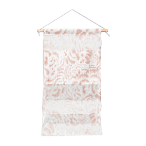 Jacqueline Maldonado Dye Curves Peach Beige Wall Hanging Portrait