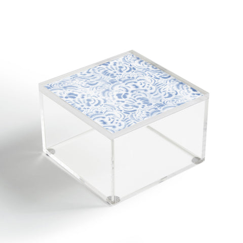 Jacqueline Maldonado Dye Curves Soft Blue Acrylic Box