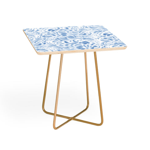 Jacqueline Maldonado Dye Curves Soft Blue Side Table